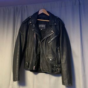 Hwk leather jacket